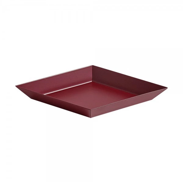 Deals ๐ HAY Dark Red Steel Kaleido XS Tray โ๏ธ 3 HAY Dark Red Steel Kaleido XS Tray