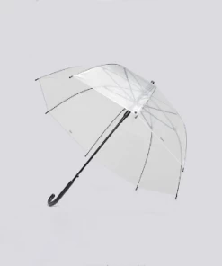 HAY Black Handle Canopy Umbrella