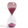 HAY Medium Burnt PINK 15 Minutes Hourglass