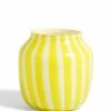 HAY Juice Vase Wide Yellow
