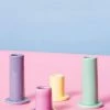 HAY Tube Candleholder S Lilac