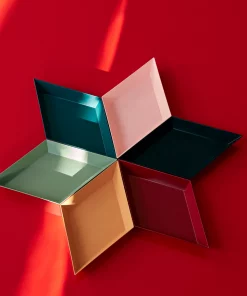 HAY Small Olive Green Kaleido Tray