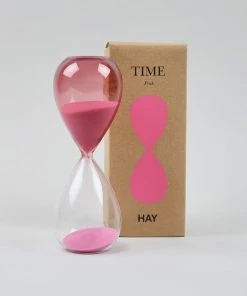 Cheap π HAY Glass Sand Timer - Medium - Pink βοΈ 11 HAY Glass Sand Timer - Medium - Pink