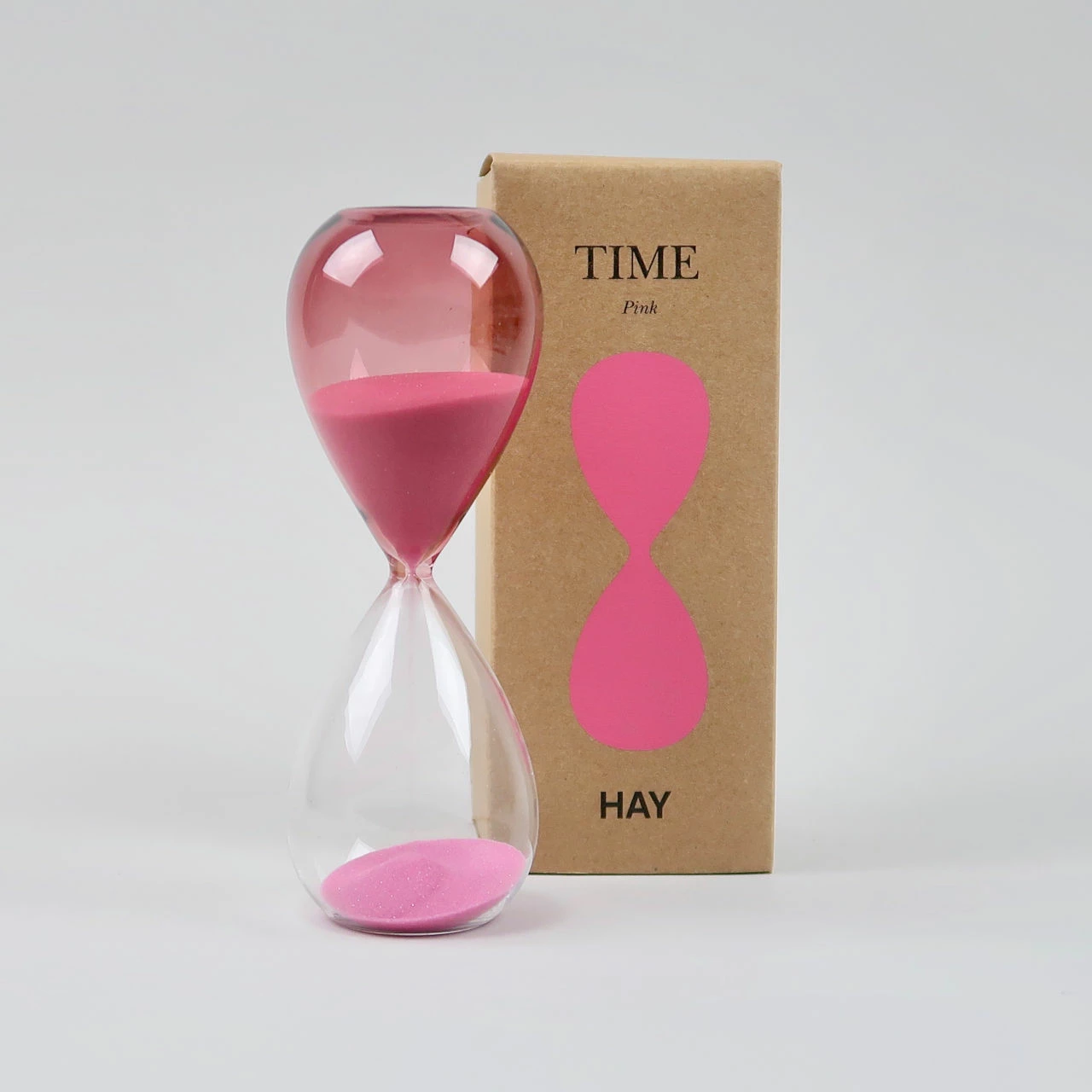 Cheap π HAY Glass Sand Timer - Medium - Pink βοΈ 5 HAY Glass Sand Timer - Medium - Pink