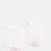 HAY Set of 2 300ml Pink Tint Tumblers