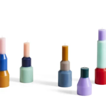 Discount ๐ฅฐ HAY Medium Blue Pillar Candle ๐ฅ 4 HAY Medium Blue Pillar Candle