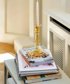 HAY Velas Twist Set De 6 Caramel Peach Lavander