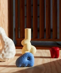 HAY Soft Candleholder - Yellow