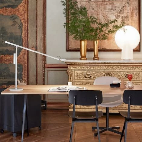 Deals 🥰 HAY Lampe De Table Fifty Fifty Mini Gris Clair 🛒 5 HAY Lampe De Table Fifty Fifty Mini Gris Clair