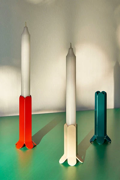 Wholesale โจ HAY Arcs Candleholder L Green ๐ 4 HAY Arcs Candleholder L Green