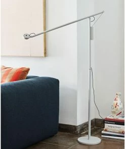 HAY Lampadaire Fifty Fifty Gris Clair