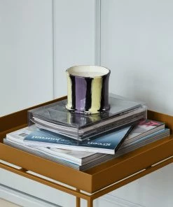 HAY Stripe Fig Leaf Scented Candle