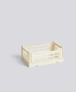 HAY Off White Colour Crate Small