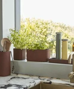 HAY Moulin A Sel Et Poivre Vert Kaki L