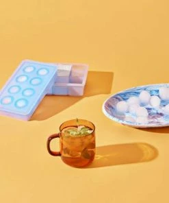 HAY Light Blue Round Ice Cube Tray