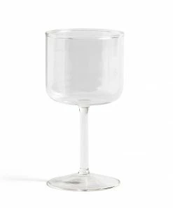 HAY Set of 2 Clear Tint Wine Glasses
