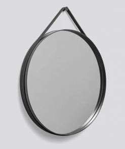 HAY Strap Mirror 70 Anthracite