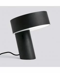 HAY Soft Black Slant Lamp