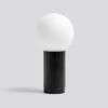 HAY Black Turn On Lamp