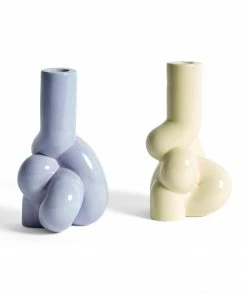 HAY Soft Candleholder - Yellow