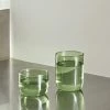 HAY Set Of 2 Tint Glasses In Green