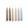 HAY Set De 6 Bougies Spirales Caramel Peche Et Lavande