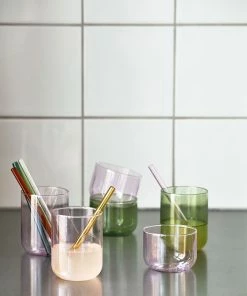 HAY Borosilicate Sip Cocktail Straws