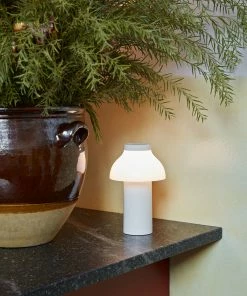 HAY Cream White PC Portable Lamp