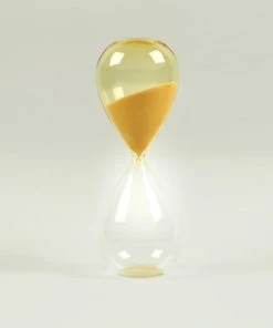 HAY Glass Sand Timer - Large - Light Yellow