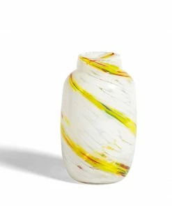 HAY Lemon Swirl Splash Vase