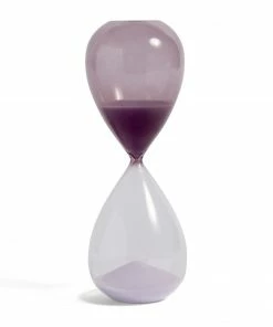 HAY Glass Sand Timer - Large - Lavender