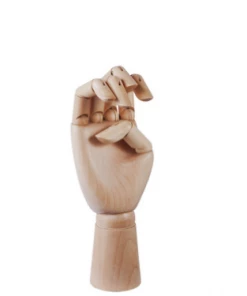 HAY Medium Wood Hand Decor