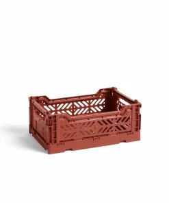 HAY Colour Crate S 4 L Terracotta