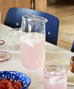 HAY Pink Flare Candleholder - Small