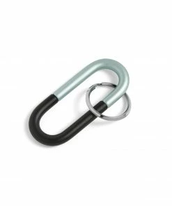 HAY Black Cane Key Ring
