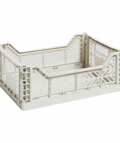 HAY Medium Light Grey Colour Crate
