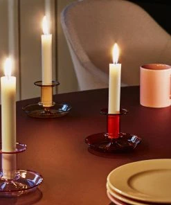 Deals ⭐ HAY Flare Candle Holder Yellow S 🤩 9 HAY Flare Candle Holder Yellow S