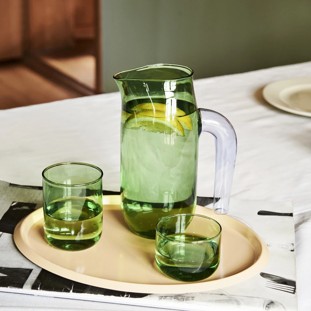 New ๐ HAY Ellipse Tray M Beige ๐ 5 HAY Ellipse Tray M Beige