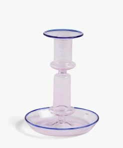HAY Flare Candleholder - Medium Pink