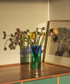 HAY Moroccan Vase / L Blue And Green