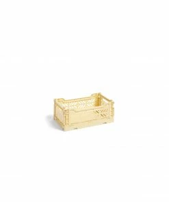 HAY Colour Crate S Light Yellow