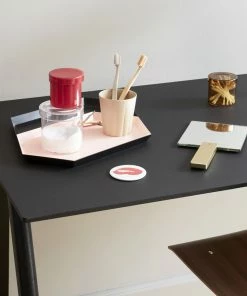 HAY Medium Dark Green Kaleido Hexagonal Tray