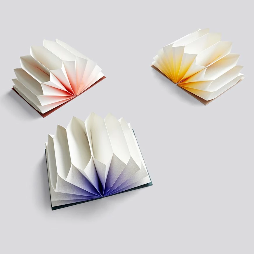 Deals ๐ฅ HAY Plissé A4 Blue Fade ๐ 4 HAY Plissé A4 Blue Fade