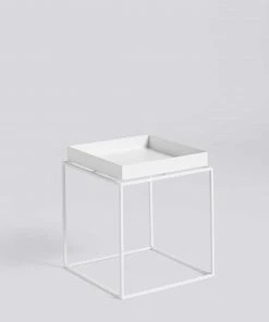 HAY Small White Tray Table