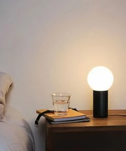 HAY Turn On Table Lamp - Black