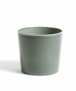 HAY Botanical Family Flowerpot L Dusty Green