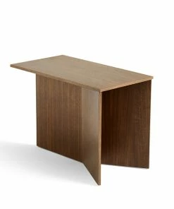 HAY tavolino slit oblong in legno noce