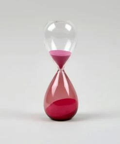 Cheap π HAY Glass Sand Timer - Medium - Pink βοΈ 12 HAY Glass Sand Timer - Medium - Pink