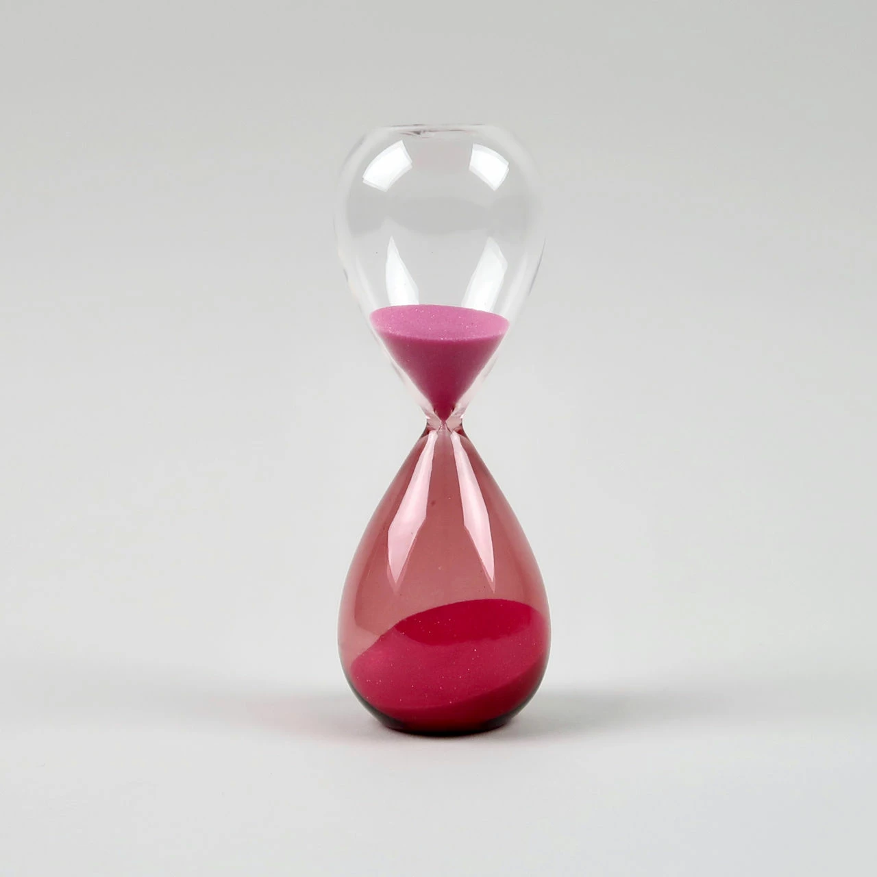 Cheap π HAY Glass Sand Timer - Medium - Pink βοΈ 6 HAY Glass Sand Timer - Medium - Pink
