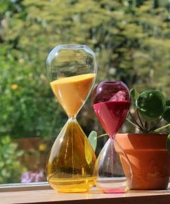 Cheap π HAY Glass Sand Timer - Medium - Pink βοΈ 15 HAY Glass Sand Timer - Medium - Pink